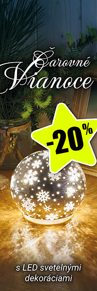 LED svetelné dekorácie