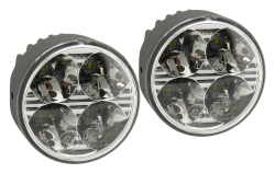 Svetl dennho svietenia 4 HIGH POWER LED 12V/24V (guat 70 mm)