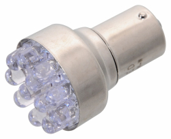 iarovka 12LED 12V Ba15s biela