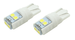 iarovka 6LED 3030 12V T10 biela 2ks