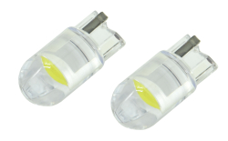 iarovka 1LED COB 12V T10 biela 2ks