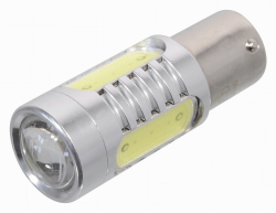 iarovka 4 SMD LED 12V Ba15S s rezistorom CAN-BUS ready biela