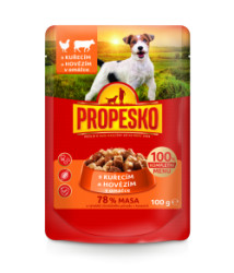 Propesko Kapsika Pes kura-hovdzia 100g