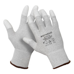 Rukavice antistatick Fabric Finger Antistatic man prsty 10