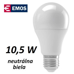iarovka LED A60 CLASSIC 10,5W, neutrlna biela, E27 (ZQ5151)