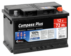 Autobatrie COMPASS PLUS 12V 72Ah 640A