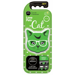 Osvieova AROMA CAR Cat fancy green