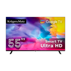 Televzor Kruger&Matz 55" (140cm)UHD Google TV